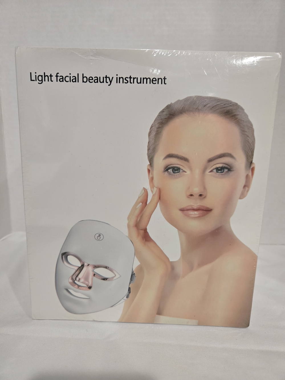 LED Facial Beauty Mask - White